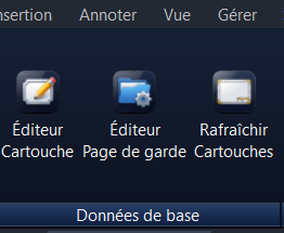 Le panneau <strong>Données de base</strong> : tout ce qui touche aux gabarits.